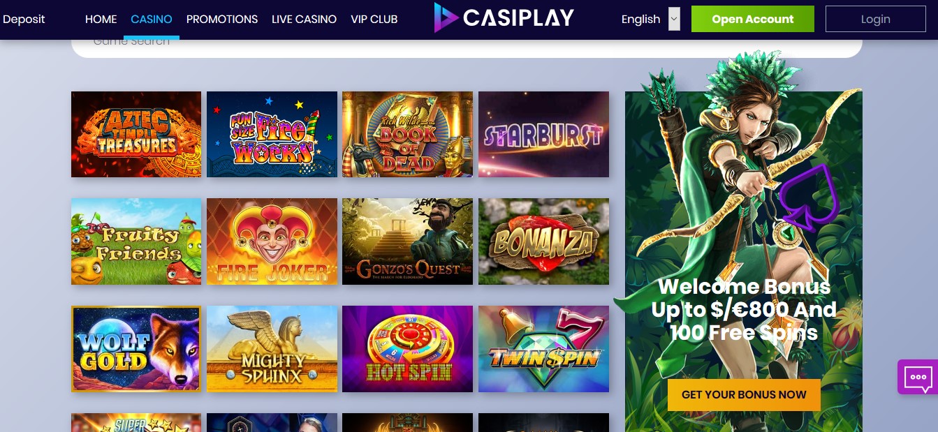 Casiplay Casino Games