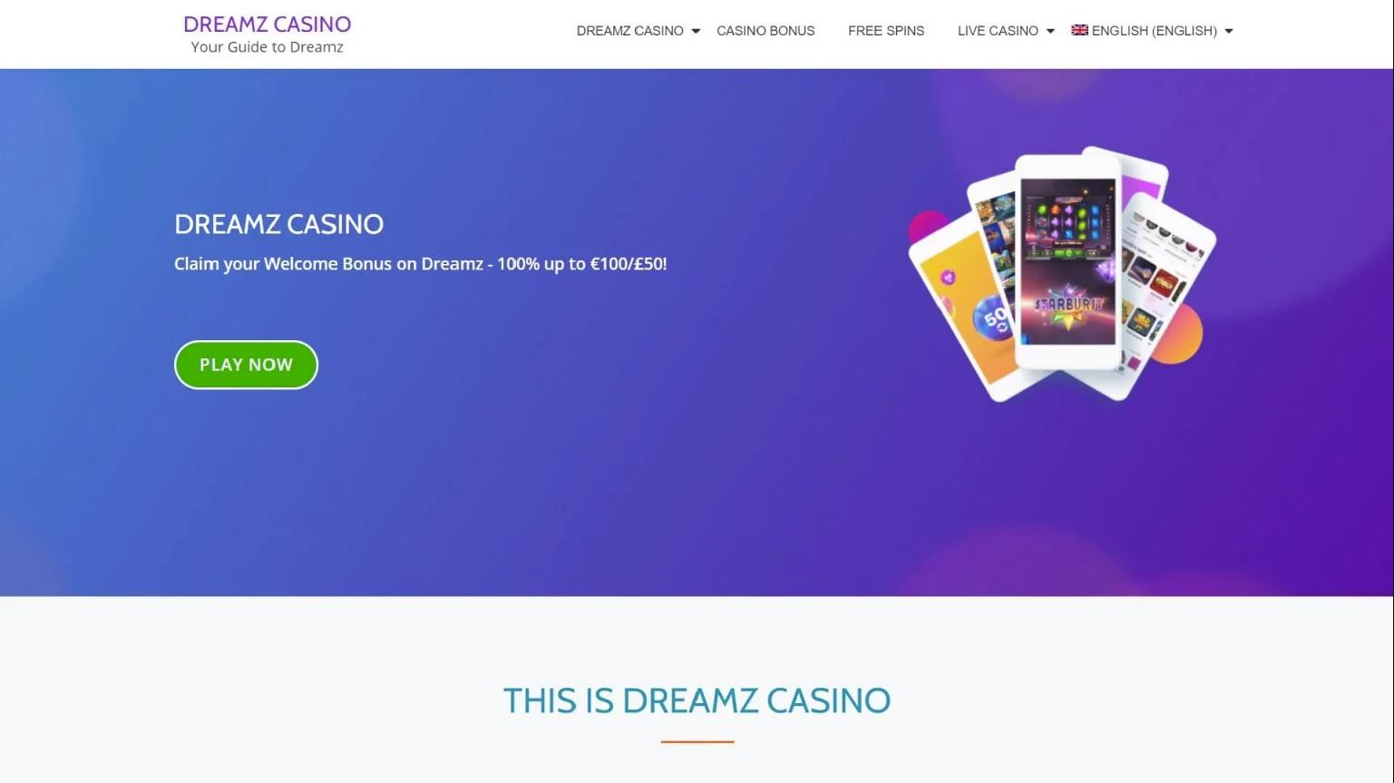 Dreamz Casino Site