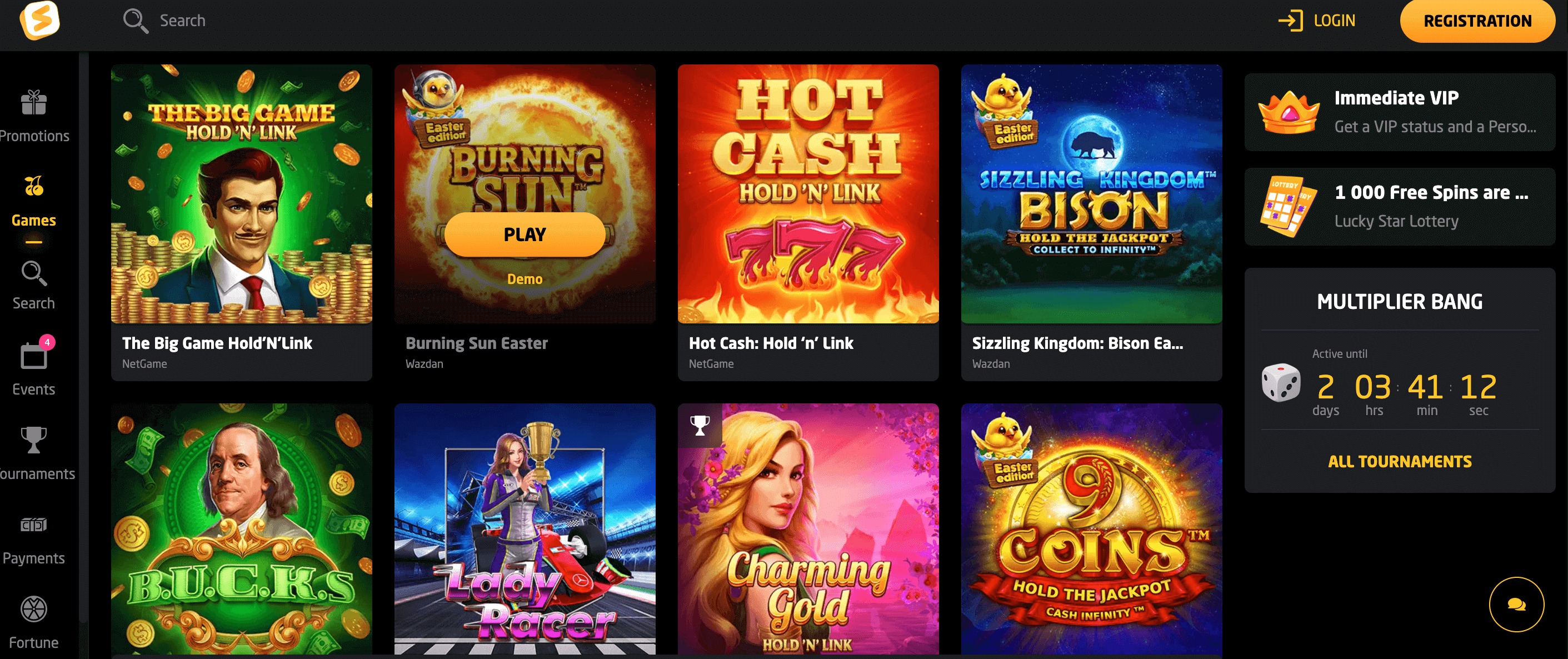 StayCasino game